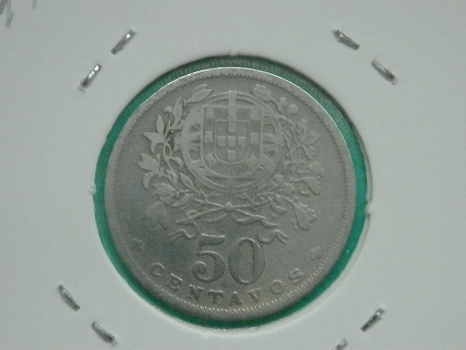 1445 - República: 50 centavos 1938 alpaca, por 12,50
