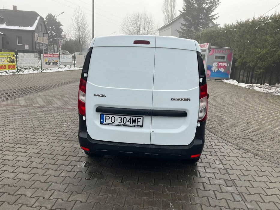 DACIA DOKKER VAN CONFORT 1.6 BENZYNA 2013, VAT 23%, kupiony w PL salon