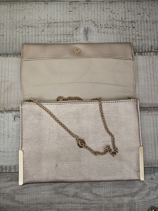 Kopertowa metaliczna torebka Rose Gold