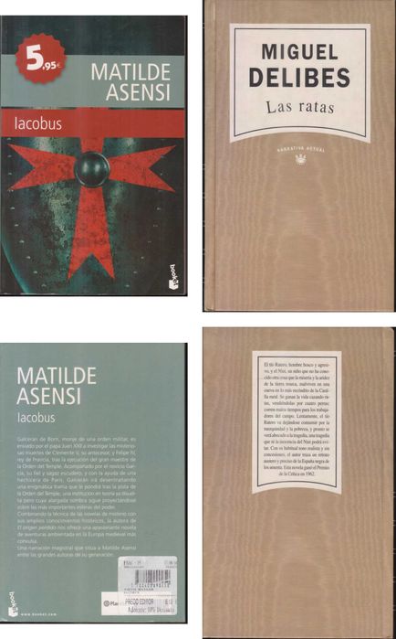 Livros em Língua Estrangeira – Castelhano, Francês, Inglês, Italiano