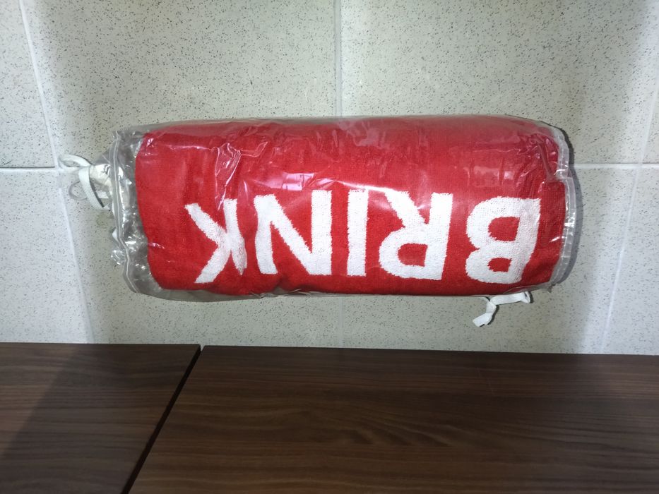 Toalha de praia vermelha