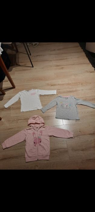 Bluzy,spodnie, bluzeczki dla dziewczynki 13 sztuk