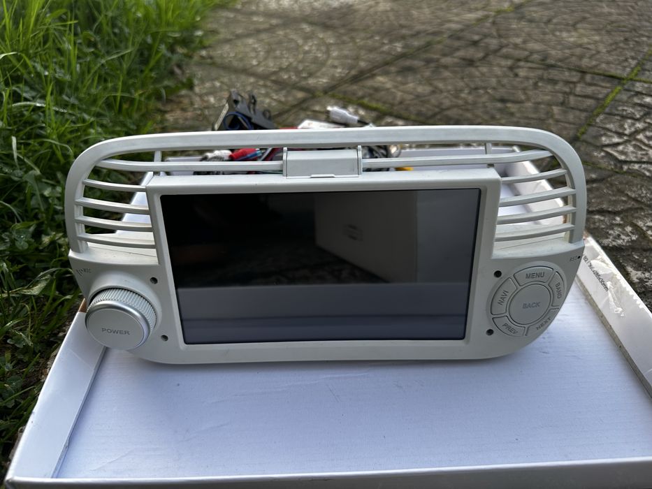 Fiat 500 Radio Android com camera