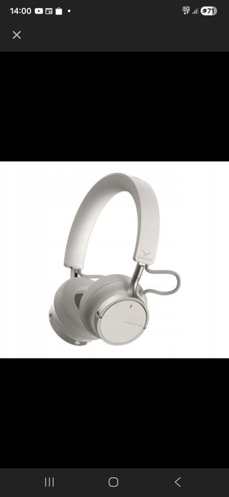 Słuchawki bezprzewodowe Beyerdynamic Aventho 100 kremowe nauszne ANC