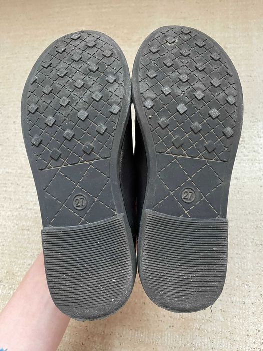 Туфли для девочки черные размер 27