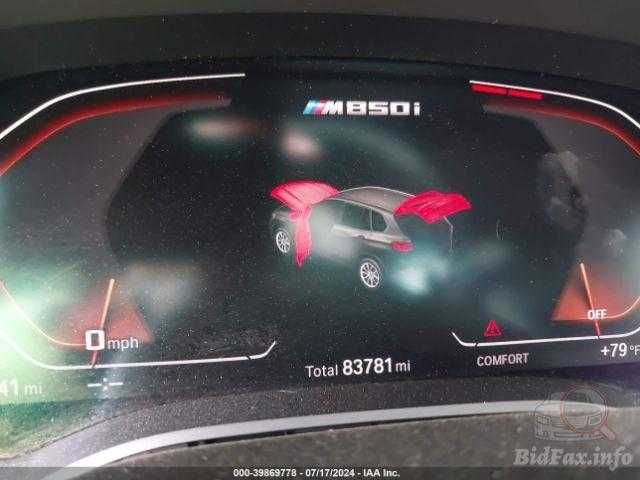 Bmw M850I 4.4L кузов