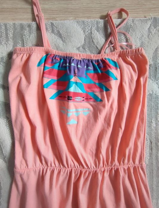 Sukienka boho z bawełny jak nowa