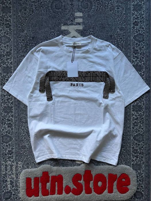 Футболка Lanvin ланвін тішка Bape corteiz бейп gallery dept