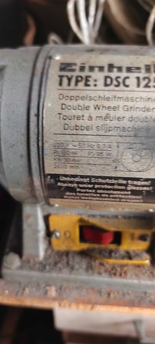 Szlifierka stołowa Einhell DSC 125 używana