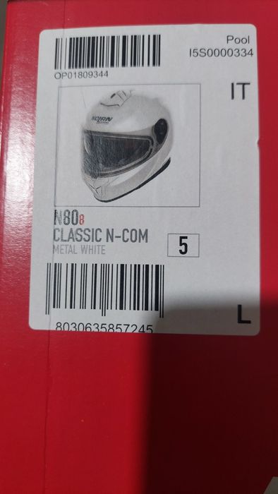 Nolan N80 8 Metal BrancoNolan N80 8 Metal Branco