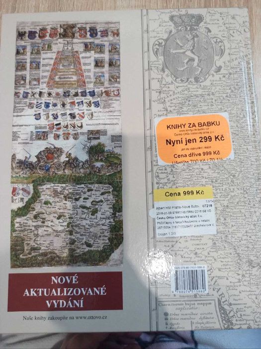 Історичний атлас Отто (Чешською мовою)