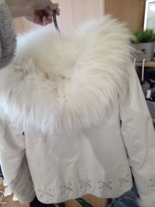 Парка з натуральним хутром та підкладом