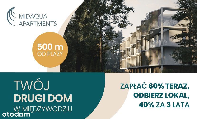 Komfortowe mieszkanie nad morzem, zainwestuj w swój drugi dom!