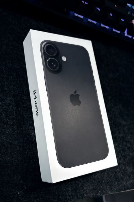 iPhone 16 128GB Preto - NOVO, SELADO NA CAIXA ( Com Garantia)