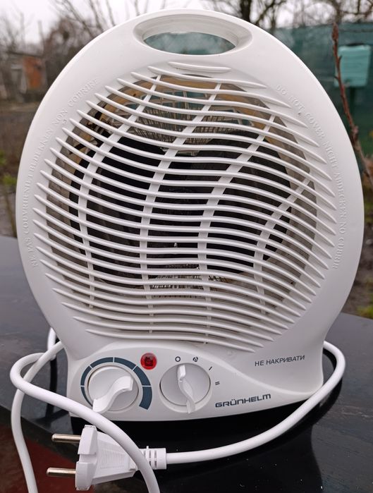 Тепловентилятор. Електрообiгрiвач.