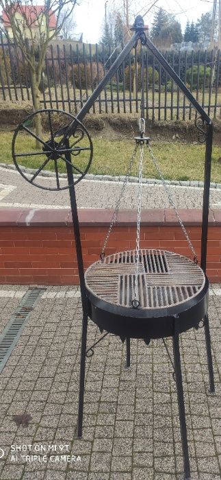 Grill ogrodowy-Ręcznie robiony Polecam!!!