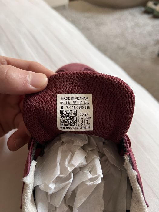 Adidas spezial bordeux
