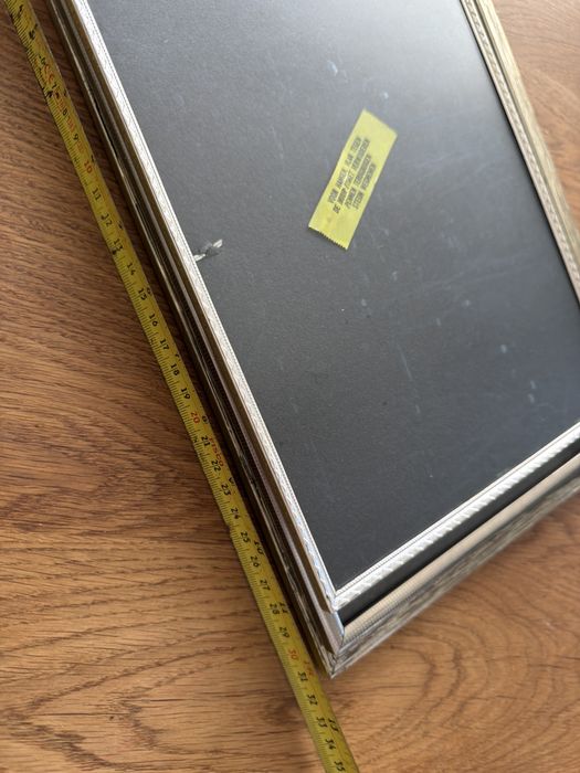 Stara metalowa ramka Vintage komplet 3 szt