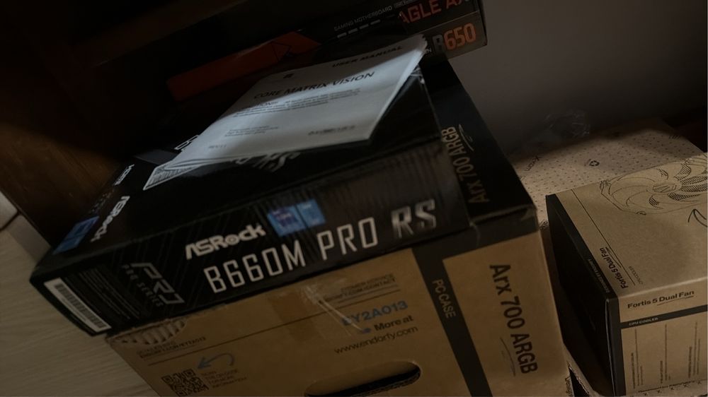 Plyta glowna b660m pro rs (sama plyta bez procesora)