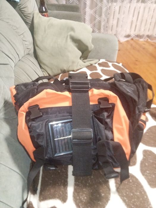 Рюкзак з сонячною системою акумулятор переходники вир-во Польщі