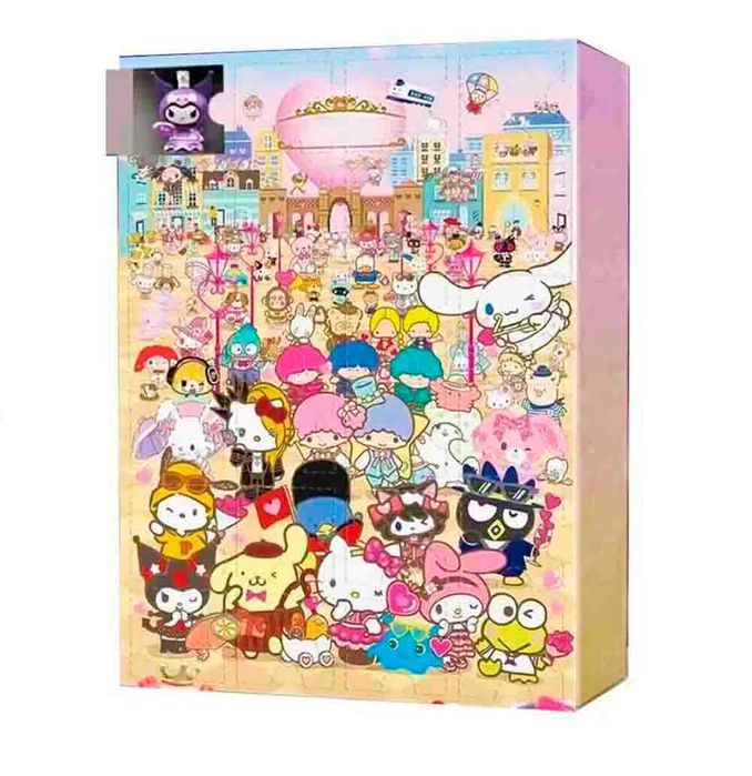 Набір Адвент календар іграшок 24 шт Куроми Хелло Кітті Advent calendar