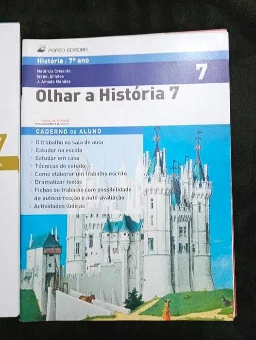 Olhar a história 7 : história, 7º ano Caderno de apoio + Caderno do aluno
