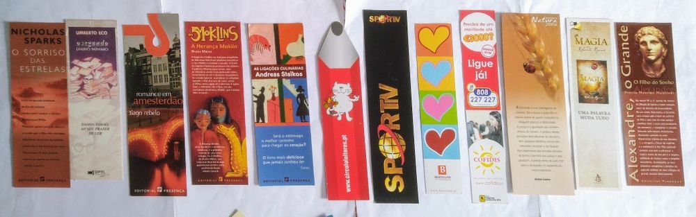 Coleção de Marcadores de livros
