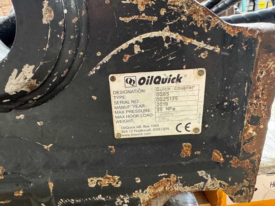 Szybkozłącze Hydraulicze OilQuick Q65 + 2 łyżki i widły