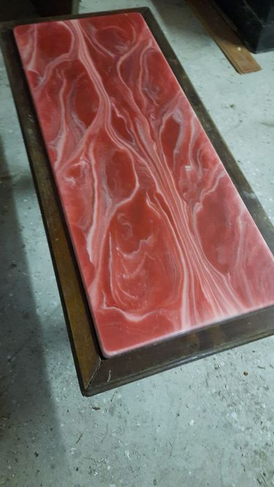 Coffee Table with Stone64309744583681122