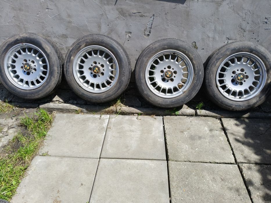 Felgi aluminiowe BMW 5, 7, E28 E32 E34 oryginał 15" E24, E28, E32