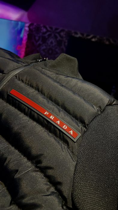 Kurtka Prada wiatrówka szwedka męska rozmiar S / M