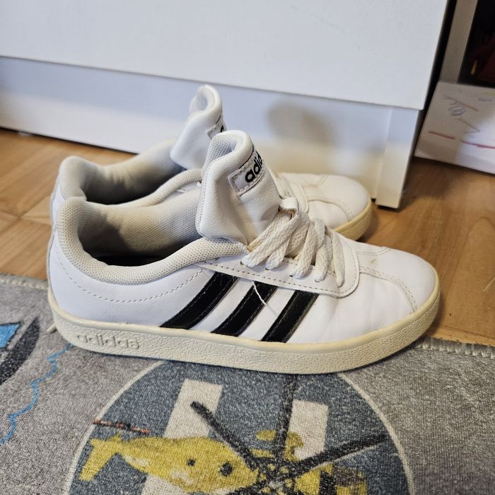 Buty dziecięce sneakersy adidas 31 białe