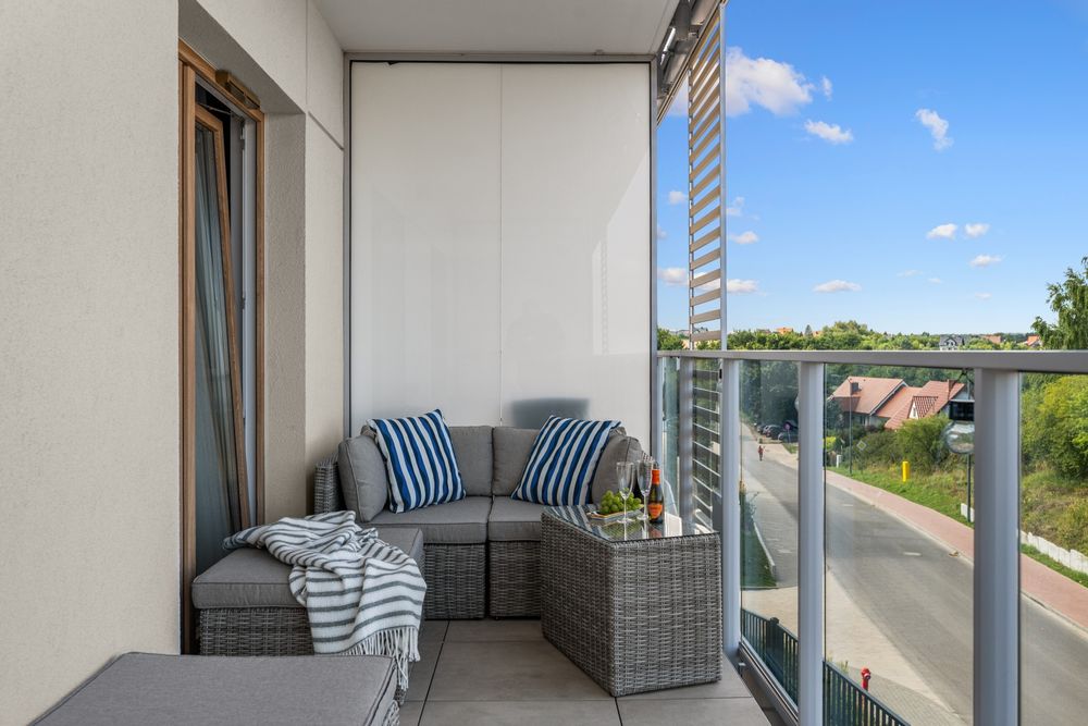 Apartament/Nocleg w Zatoka Snów z widokiem.200m do plaży.3,5h od Wawy