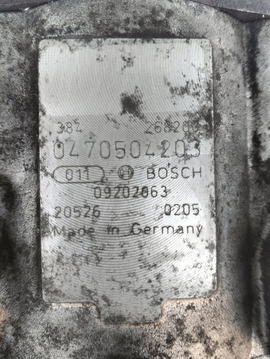 Тнвд на Опель. Bosch 2.0 TDI