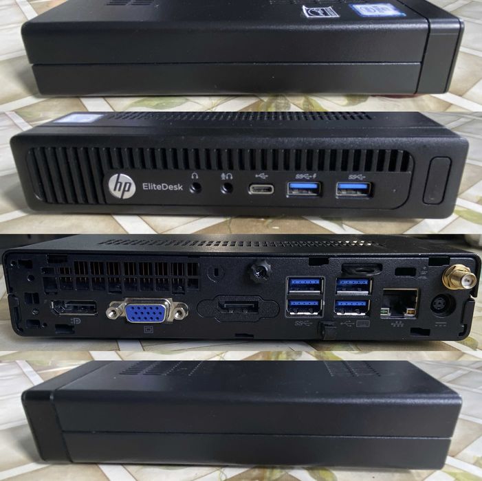HP EliteDesk 800 G2 Mini 65W i5-6500 16GB 256GB SSD WiFi Win 11 Гарантія ФОП