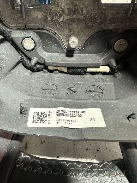 Volante Guiador Pele Multifunções Original Citroen DS5 98002842ZQ