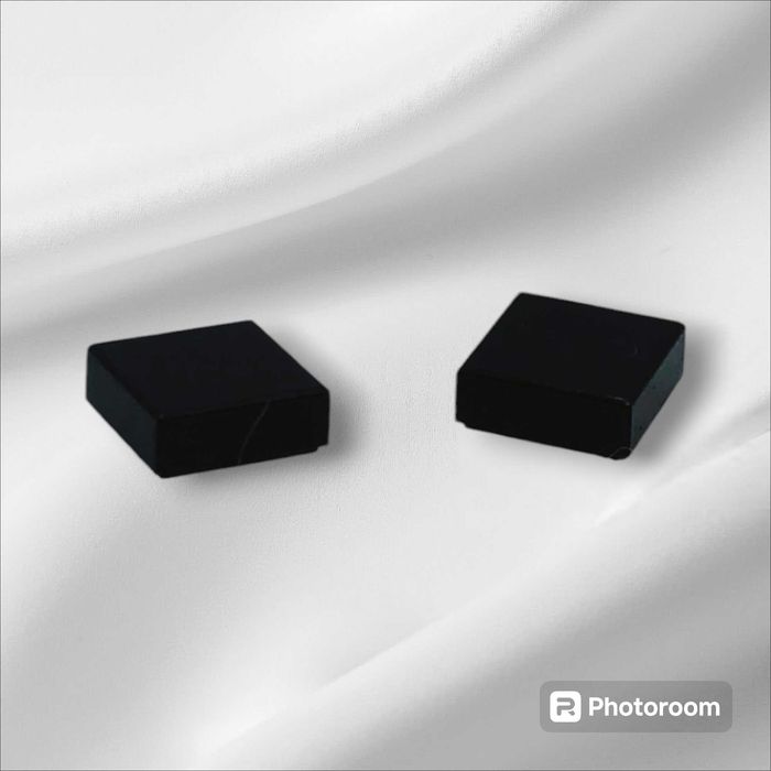 LEGO Gładka Płytka 3070 Czarny 307026, 2 szt