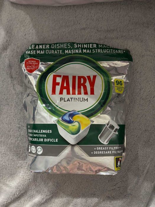 Fairy Platinum 96шт капсули для посудомийки