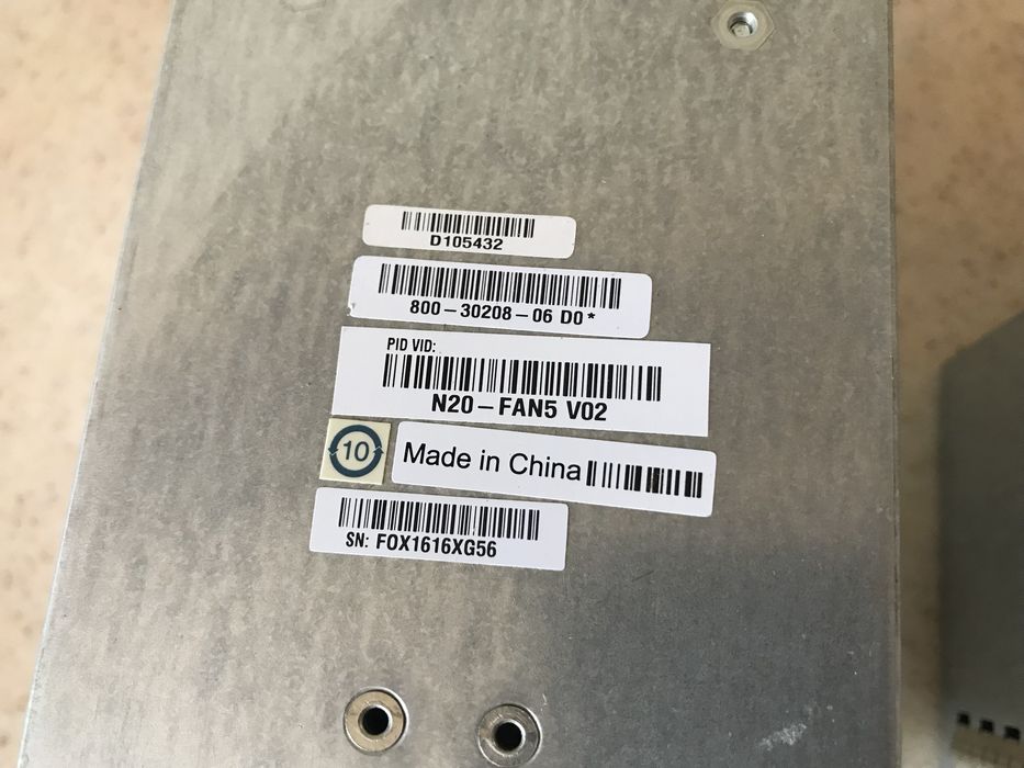 Wentylatory Cisco N20-FAN5 V02 do UCSB-5108 dwie sztuki