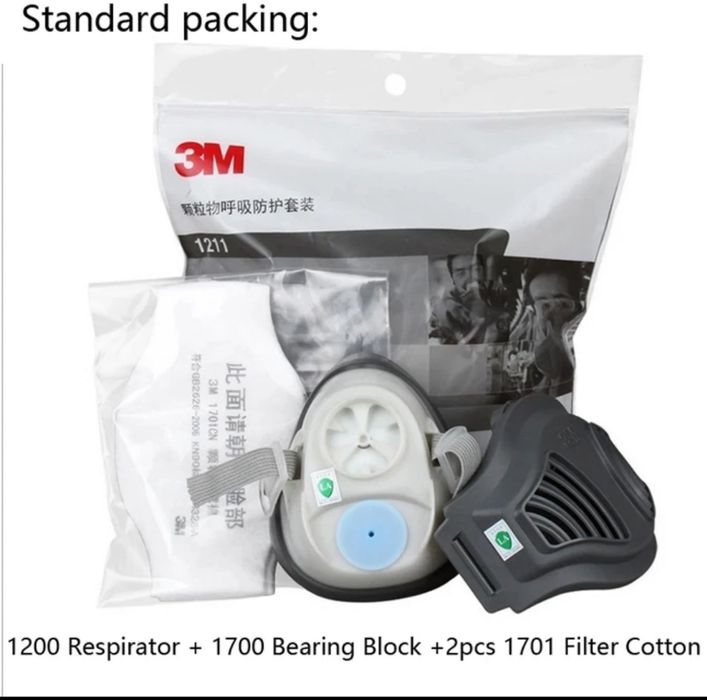 Респіратор маска 3М 1211 з фільтрами