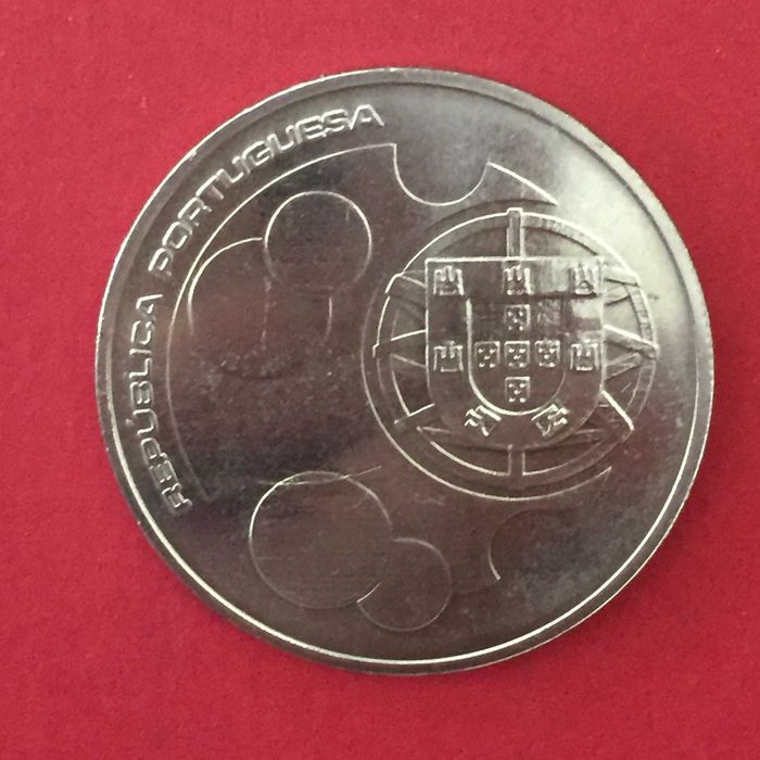 moeda 10 EURO 2011 - 25º. Aniv. adesão Portugal e Espanha à União Europeia