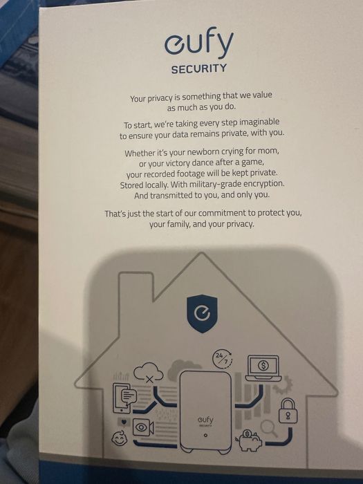 Vídeo porteiro Eufy Security 2K - Campainha Inteligente - Novo