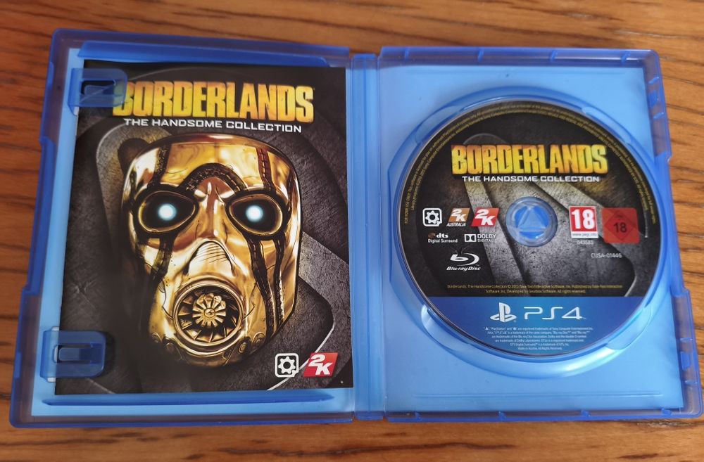 Диск на PS4 Borderlands: The Handsome Collection