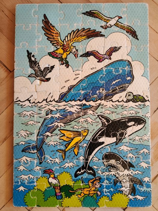 Дитячий пазл з піни 30 на 46см