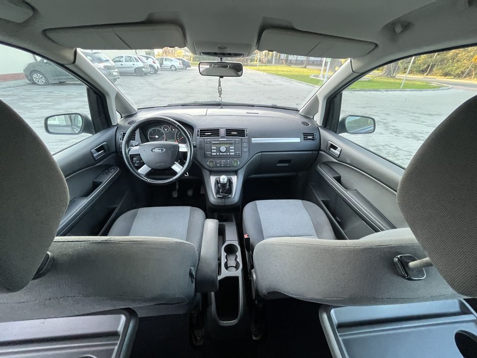 Ford C Max 2007 rok 2.0 tdci Alufelgi Zadbany sofix 0 rdzu pali 6 litr
