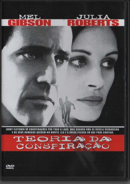 Dvd Teoria da Conspiração - suspense - Mel Gibson/ Julia Roberts
