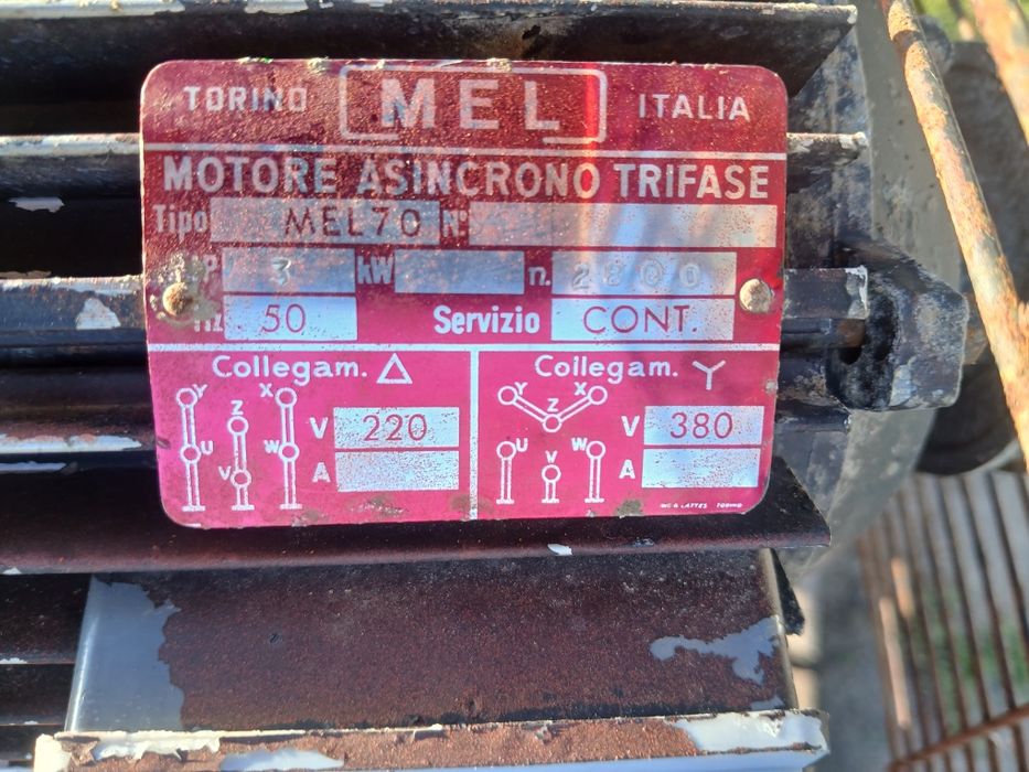 Kompresor sprężarka 100l Sprawny 380v 10 bar