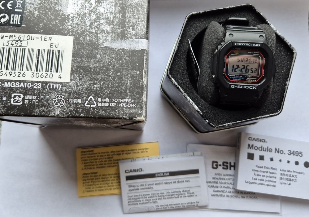 Zegarek Casio G-SHOCK GW-M5610U-1ER