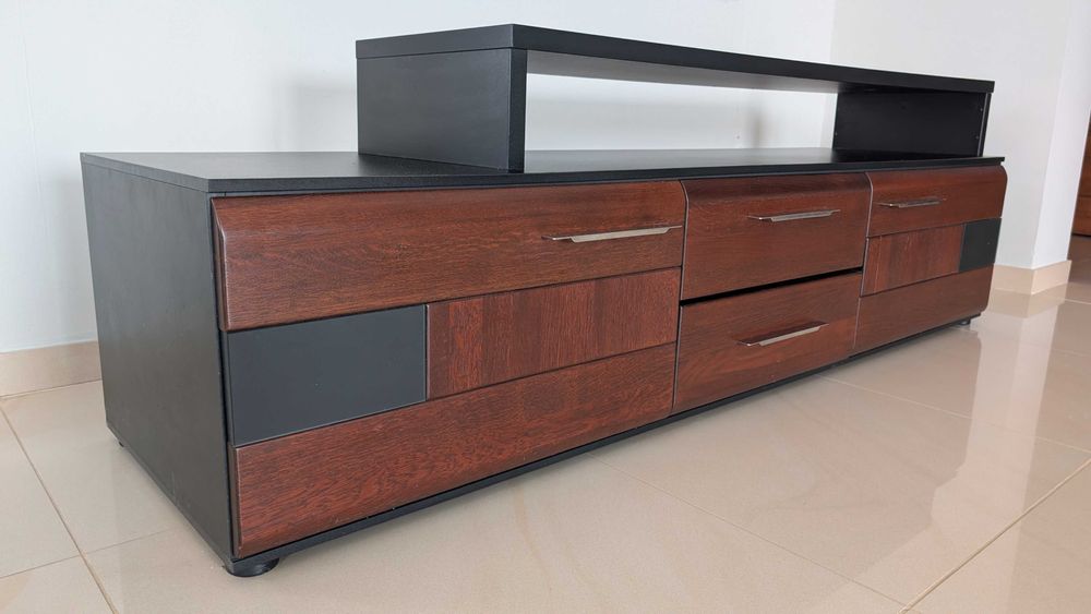 Szafka RTV + Komoda - Meble Szynaka seria VIEVIEN PRESTIGE LINE