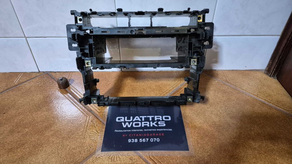 AUDI A4 B5 (8D)-Estrutura Interior Consola Facelift 1999 até 2001-1Din